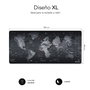Subblim World XL Alfombrilla de ratón Negra